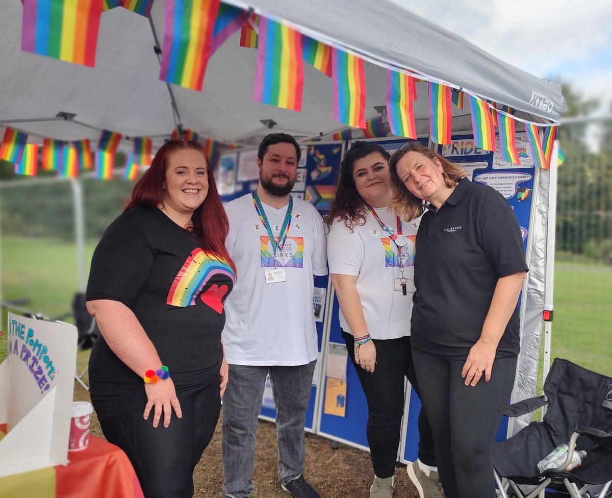 GXOLogistics's tweet photo. In celebration of 50 years of #Pride, participants at the @DerbyPrideLGBT festival in the UK banded together to cycle 50 miles on stationary bikes — and GXOers were doing their part! Thanks for all the support you offer your community, Derby team! #PrideMonthEveryMonth https://t.co/6T9a89FQI7