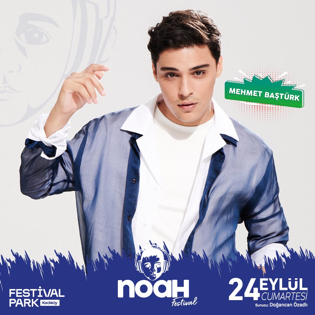 FestNoah's tweet photo. Mehmet Baştürk, 24 Eylül’de Noah Fest’te! ❤️‍🔥

#noahentertainment #kadıköy #noahfest #festival https://t.co/f3em23aVkt