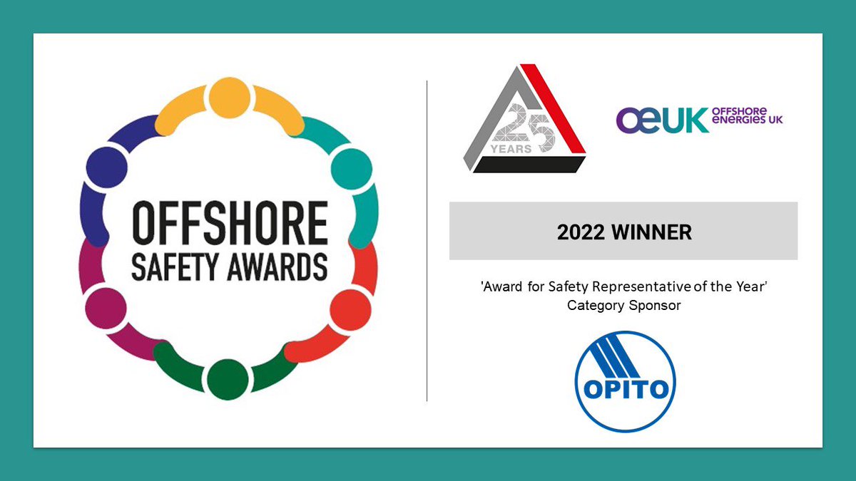 StepChangeInfo's tweet photo. Congratulations to the winner Alan Bartlett (@StorkTS) for the Safety Representative of the Year Award, sponsored by @OPITOGlobal

Thank you to principal sponsor @Harbourenergy &amp; joint organisers @OEUK_

#SCiS25 #safetyawards #OSA22Winner #OSA22 https://t.co/OEyAodKZ6J
