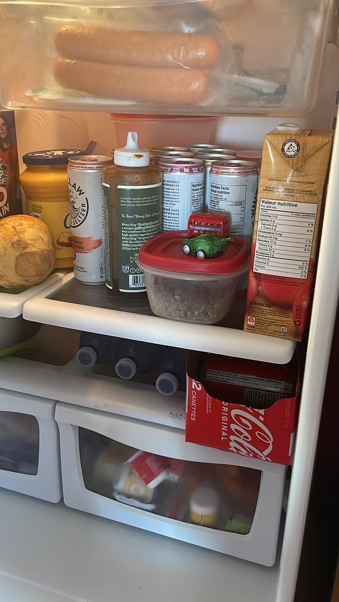 Asherley22's tweet photo. Life with youngsters at its finest 🤣 #inthefridge https://t.co/sJMsYTE6nZ