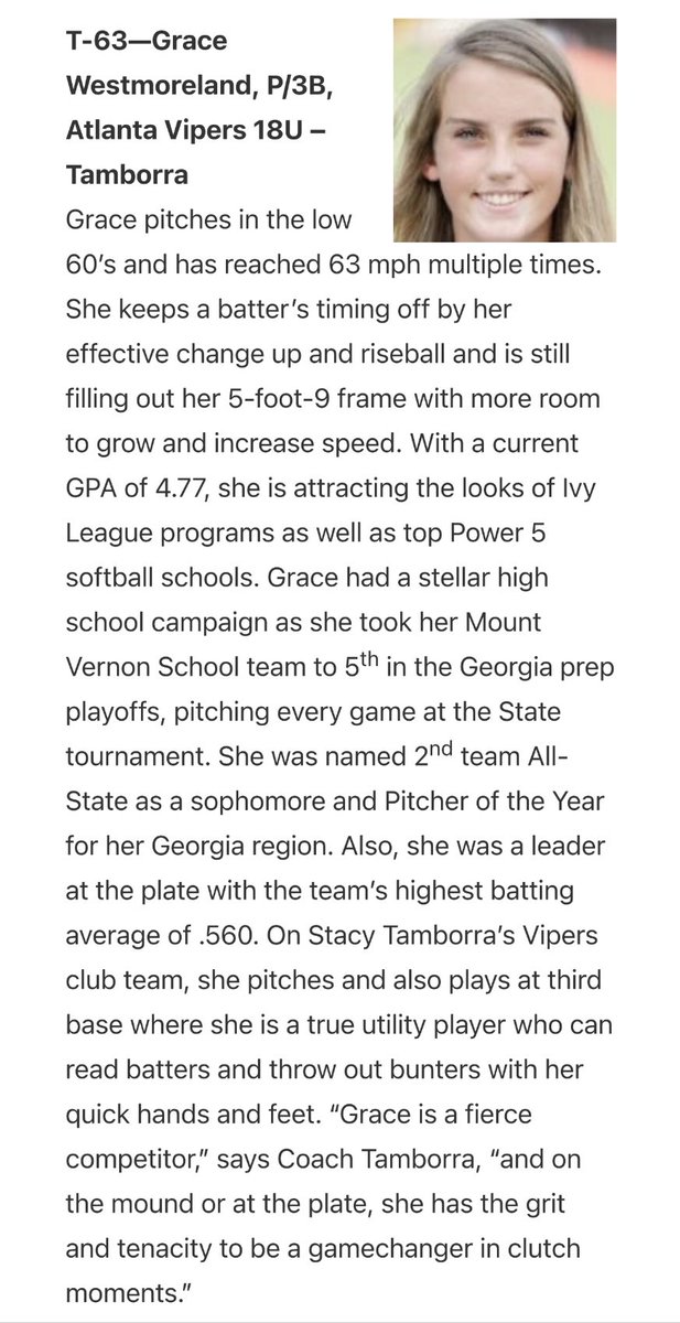 Grace Westmoreland tweet media