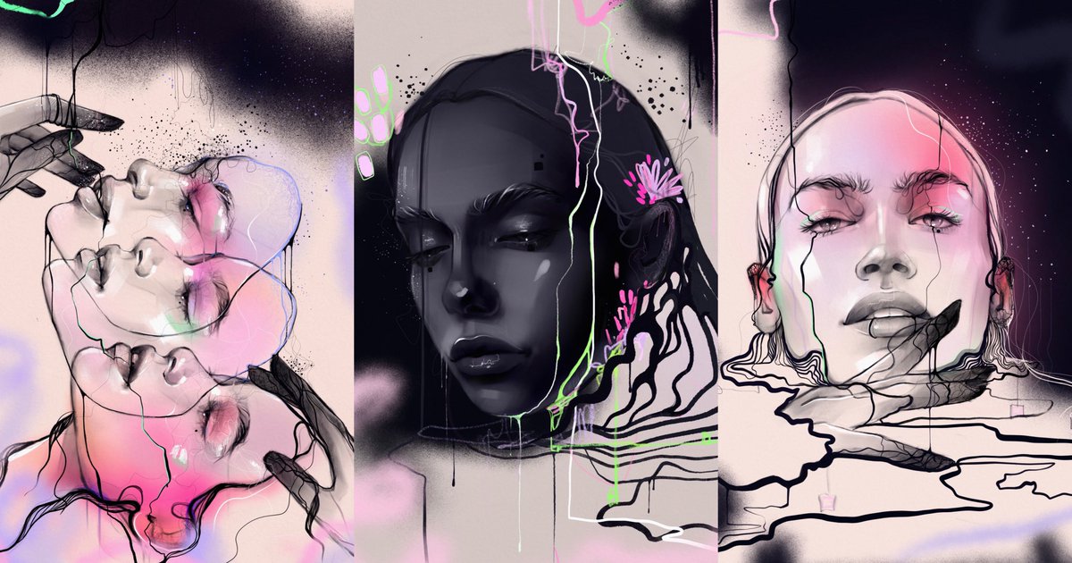 🚨 My new 3 drops 🔥 
"My colourful drama” is already available on <a href="/foundation/">Foundation 🌐</a> 
.
0.16 $ETH reserve price for each piece
(2 animated works)
.
Very interesting who’ll grab them!
Waiting for my first auction 🖤💗

foundation.app/collection/mcd…