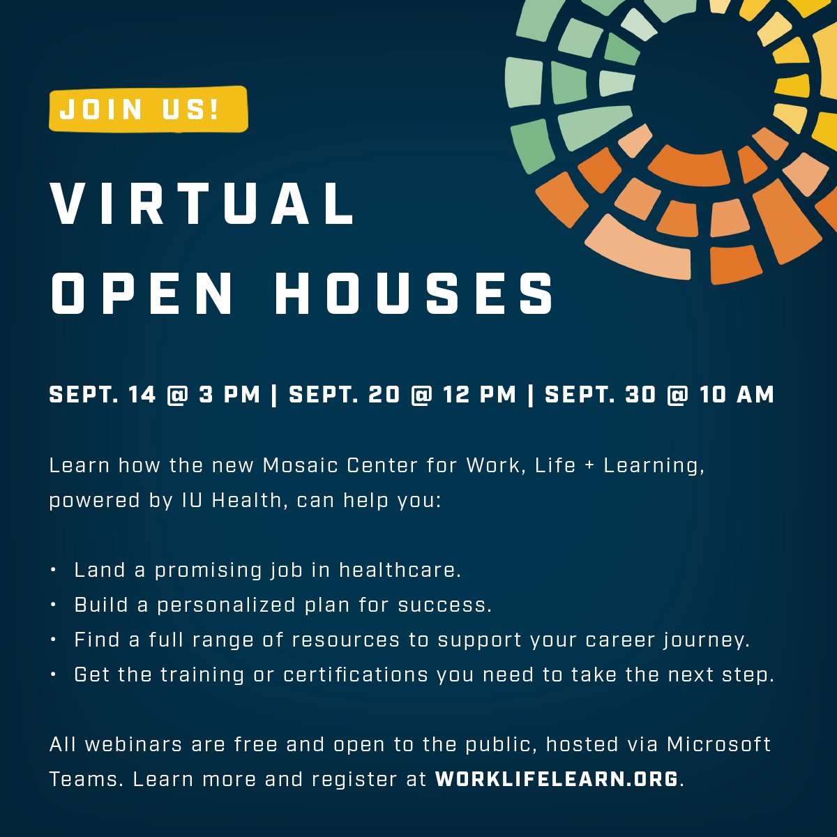 Mosaic Center for Work, Life + Learning tweet media