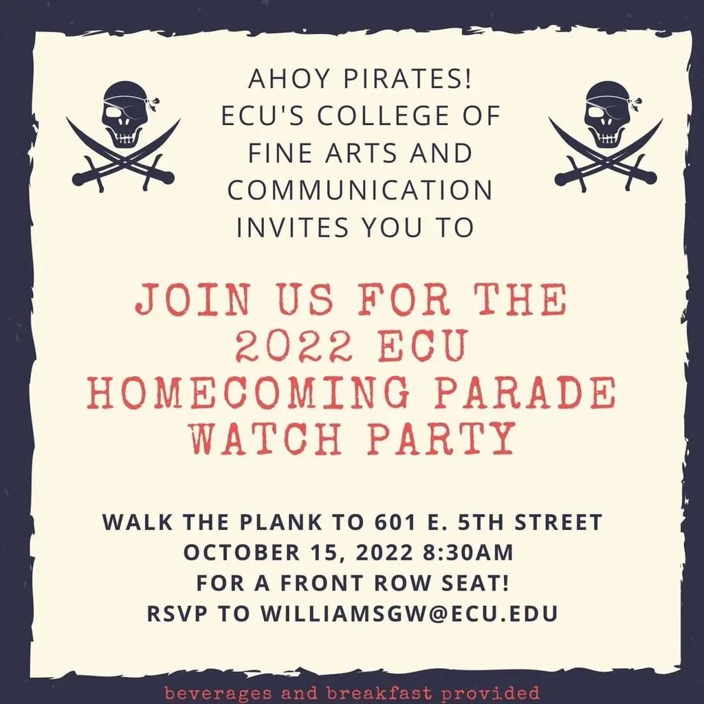 ecuartscomm's tweet photo. ☠️💜💛
#ecuartscomm #ecumusic #ecu_soc #ecusotd #ecudance #ecusoad #ecumfa #ecualumniassoc
Reposted from @ecuschoolofmusic https://t.co/eYycEJ6jUM https://t.co/B2v0UL66tb