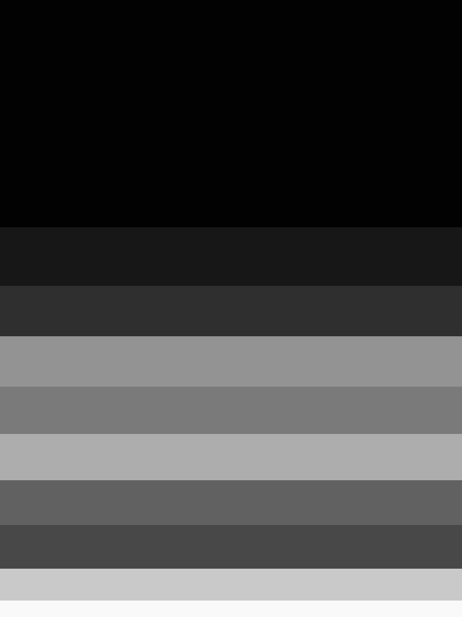 Dominant_Colors's tweet photo. .@archillect
0x020202
0x171717
0x2f2f2f
0x939393
0x7a7a7a
0xadadad
0x616161
0x484848
0xc9c9c9
0xf9f9f9 https://t.co/Uaejy3zSJx