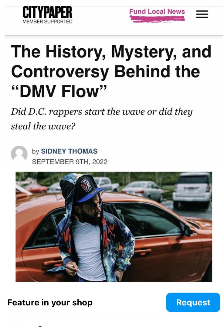 CheckyourselfQ's tweet image. I made the city paper #DMVCulture