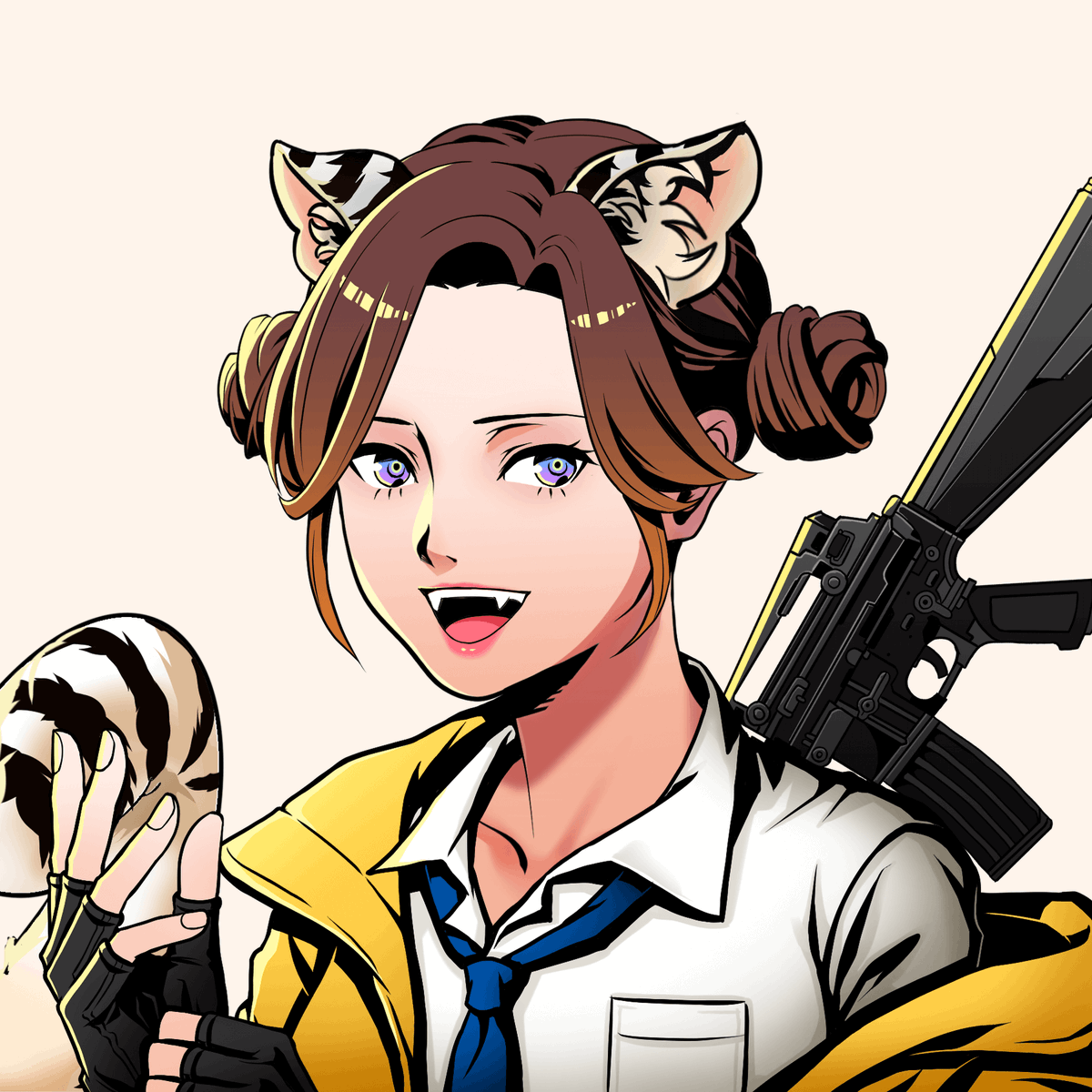 dbarkko's tweet photo. @MetakamiNFT #1710 and #352 are a couple match made in the kamiverse. He is a rare and majestic Irish Elk who finds her infectious laughter an endearing trait, while she is a Snow Leopard who finds his steely wink mighty alluring. Together, they are a force to be reckoned with. https://t.co/6J8dbUqPzv