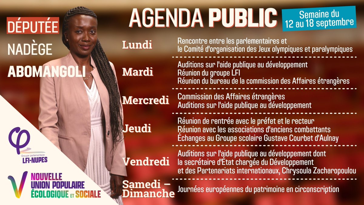 Nadège Abomangoli 🐢 tweet media
