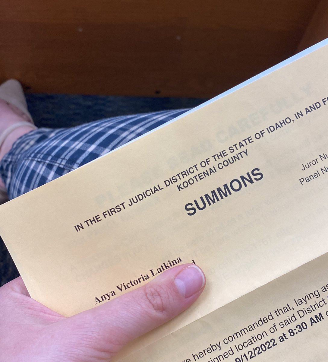 Latachka's tweet photo. #juryduty preforming my civic duty… https://t.co/xkT9D67HZ1