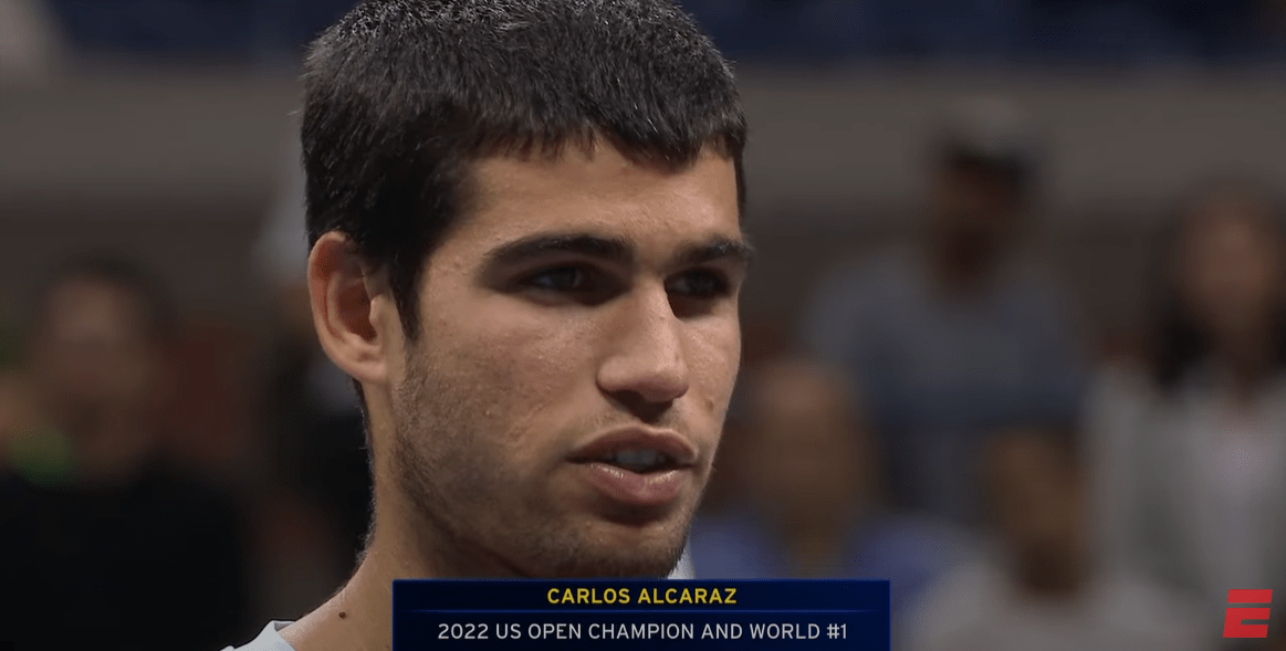 GuimbertAntoine's tweet photo. 5 éléments pour comprendre… la saison de Carlos Alcaraz, le plus jeune numéro un mondial https://t.co/PGOYLTarMv via @vlmedia_ https://t.co/ZYkjgPr9TP