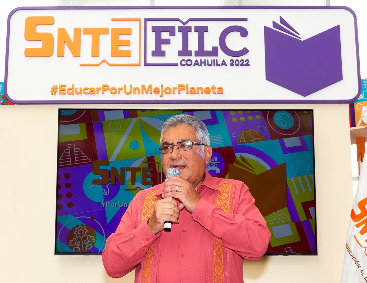 SECC40CHIAPAS's tweet photo. #SnteFIL 📝

🟧 Con su stand en @FILCoahuila 🖋️ regresa #SNTE 📚 a ferias del libro para divulgar la obra de los maestros 🟧 Mtro. Alfonso Cepeda Salas 👉Se hará visible la tarea docente también en @FilMorelia✔️ @FILIPN✔️ y @FILGuadalajara✔️

 👉#PreSNTE 🙋‍♂️ #FILCoahuila2022 📔 https://t.co/zAJYErGrQb