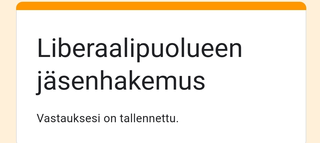 .<a href="/Liberaalipuolue/">Liberaalipuolue</a> on tehnyt niin huikeaa työtä kasatessaan #leikattavaalöytyy listaa, että oli pakko liittyä jäseneksi. Kannatus sellaiseksi nyt alkuun. 
Myös puolueen puolueohjelma pitkälti arvojeni mukainen😀
Kiitos uurastuksestanne❤️