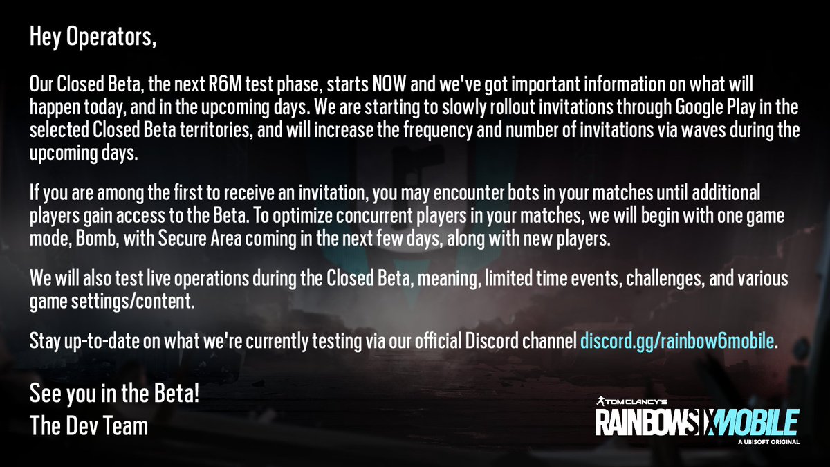 GLXY Rainbow Six Mobile tweet media