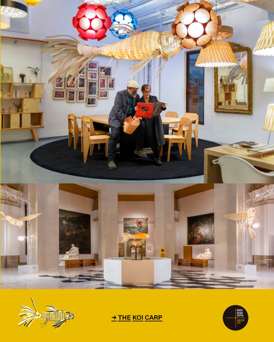 ValenciaDesignF's tweet photo. Mariví Calvo and Sandro Tothill have used wood veneer, their most characteristic raw material, as a tool to express their values since the beginning of @Lzflamps. Through it, the firm demonstrates its commitment to ecology, sustainability and innovation. 

#WorldDesignSpotlight https://t.co/2VGhfJIAqD