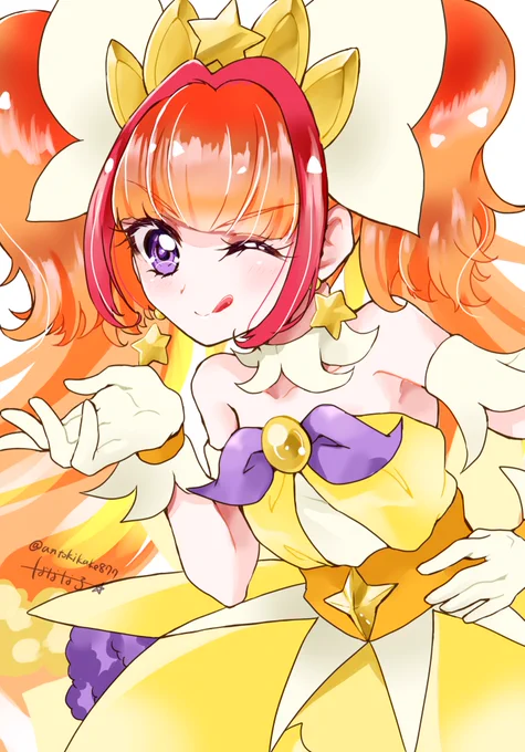 手癖でお祝いおめでとうキュアトゥインクル〜☆☆☆ (出遅れ) 