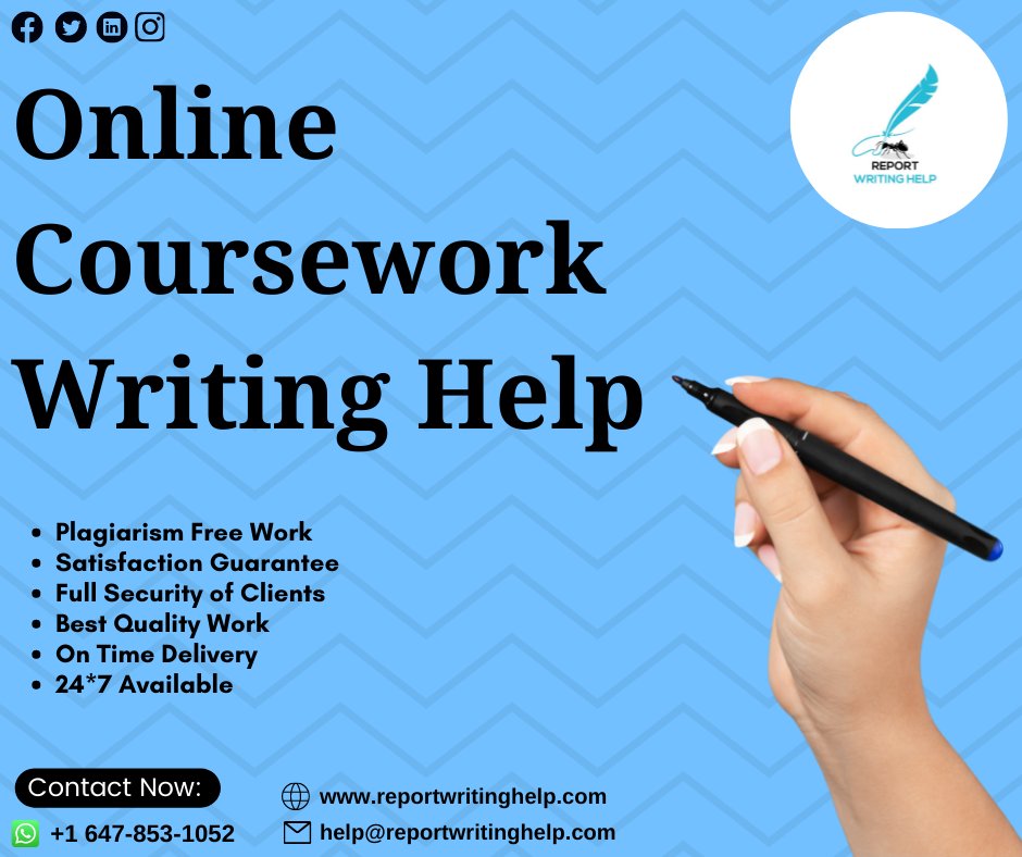 ReportWritingH1's tweet image. Be confident! Because you choose our Coursework Writing Help Service.
Order your task now:
#coursework #courseworkwriting #courseworkwritinghelp #onlinecourseworkwritinghelp #onlineassignmenthelp #assignmenthelp #universityassignment #reportwritinghelp