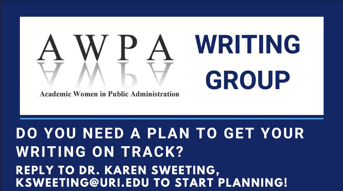 awparocks's tweet photo. Need some extra writing accountability? Reach out to @KDSweetiPhD to join the AWPA Writing Group. https://t.co/o9eO1zFmVN