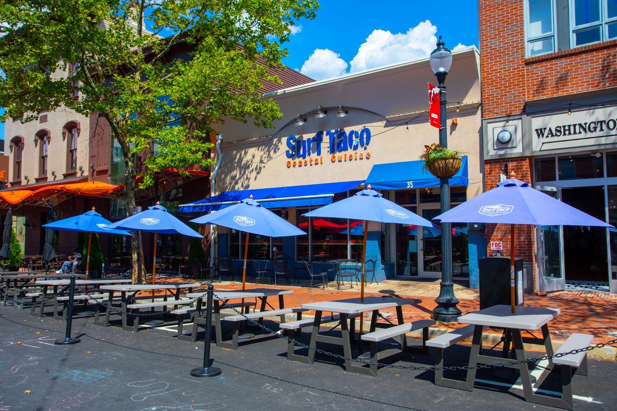 SurfTaco's tweet photo. Have you heard? 👂
Broadwalk has been extended through October 2nd! 🎉 Enjoy your #RedBank Surf Taco outside for a little bit longer 😍
#SurfTaco #EatTacooos https://t.co/GVOqmxa0xo