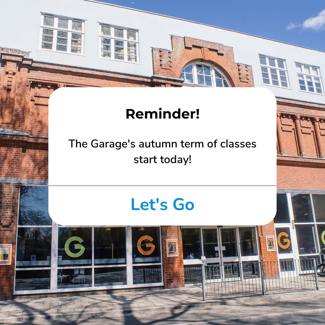 _TheGarage's tweet photo. Welcome back! ๐
If you have any questions, drop us a message, email info@thegarage.org.uk or call us on 01603 283382 โจ
More information on classes ๐
https://t.co/AUT6yeqdJp
#Norwich #Norfolk #PerformingArtsClasses #WhatsOnNorwich #Theatre #Dance #Music https://t.co/uy2ajOIAJq