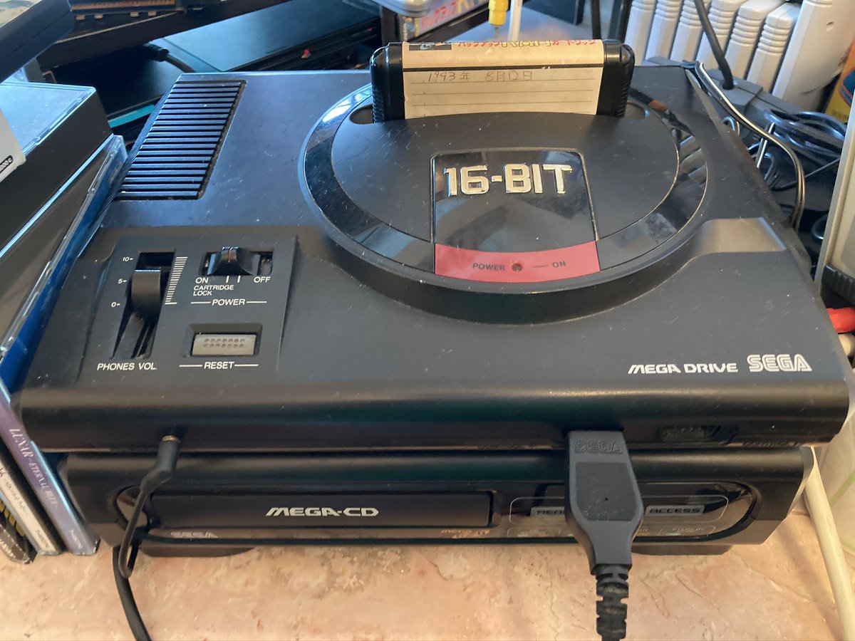 InsaneMegaCD's tweet photo. #NationalVideoGamesDay? Guess it’s time to talk about the best console ever again since it also happens to be #MegaCDMonday (also #MegaDriveMonday). What’s your favourite console and why is it the Mega-CD?😂 (Just kidding, gimme your real answer and why 🥰) https://t.co/jIvsoSx6ps