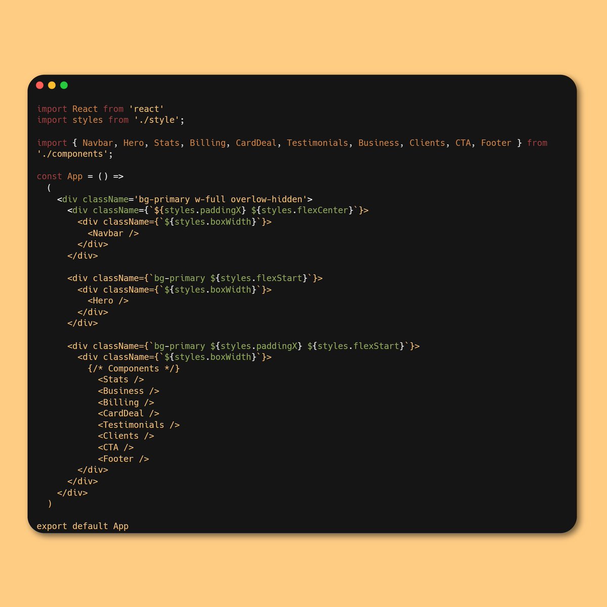 igudy_dev's tweet image. DONE AND DUSTED😋🤲
Modern Bank Landing Page
I worked on this project to improve my Tailwind and ReactJS skills.
It has a beautiful hero section, HQ graphics and gradients, business stats, reusable feature sections with call-to-action buttons, testimonials, and a footer.
🧵👇