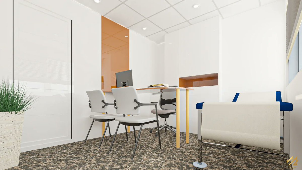 ImnukDesignSt's tweet photo. HOSPITAL FACELIFT: In this design, some of our considerations were use of colours that aid recovery, infusion of biophilia, accessibility and functionality.
#interiordesignlagos #hospital #hospitaldesign #hospitallagos #hospitaldesigninterior #hospitaldesignlagos https://t.co/IwO1y1a2El