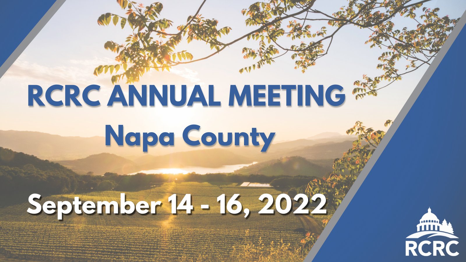 CA Rural Counties on Twitter "The week has finally arrived! RCRC's