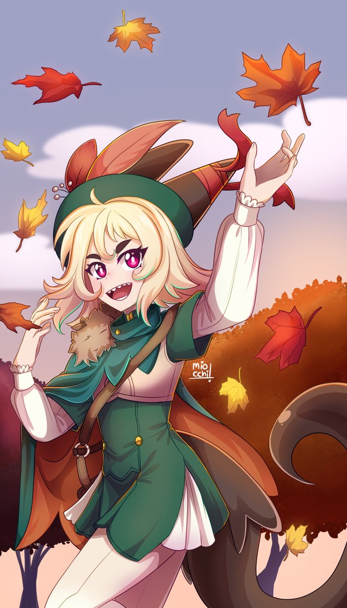 A commission for @BeryldeRF ! Thank you for commissioning me! pretty autumn vibes are coming! 🍁🍁🍁
Remember my commissions are still open, DM me if you're interested!

#artcommissions #art #digitalart  #commissionsopen #artistsontwitter #artistsupport #opencommissions #AnimeArt