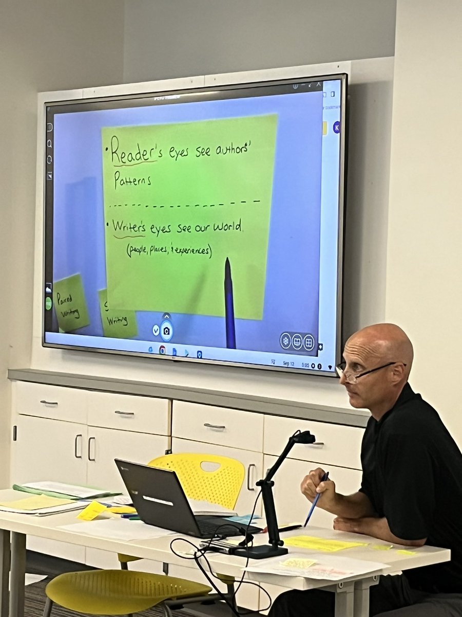 mrsdonnanreads's tweet photo. @GahannaJeffersn teachers getting introduced to the process of #PatternsofPower @MishlerGMSS @KristiGriff44 @writeguyjeff https://t.co/vL42LGCoi4