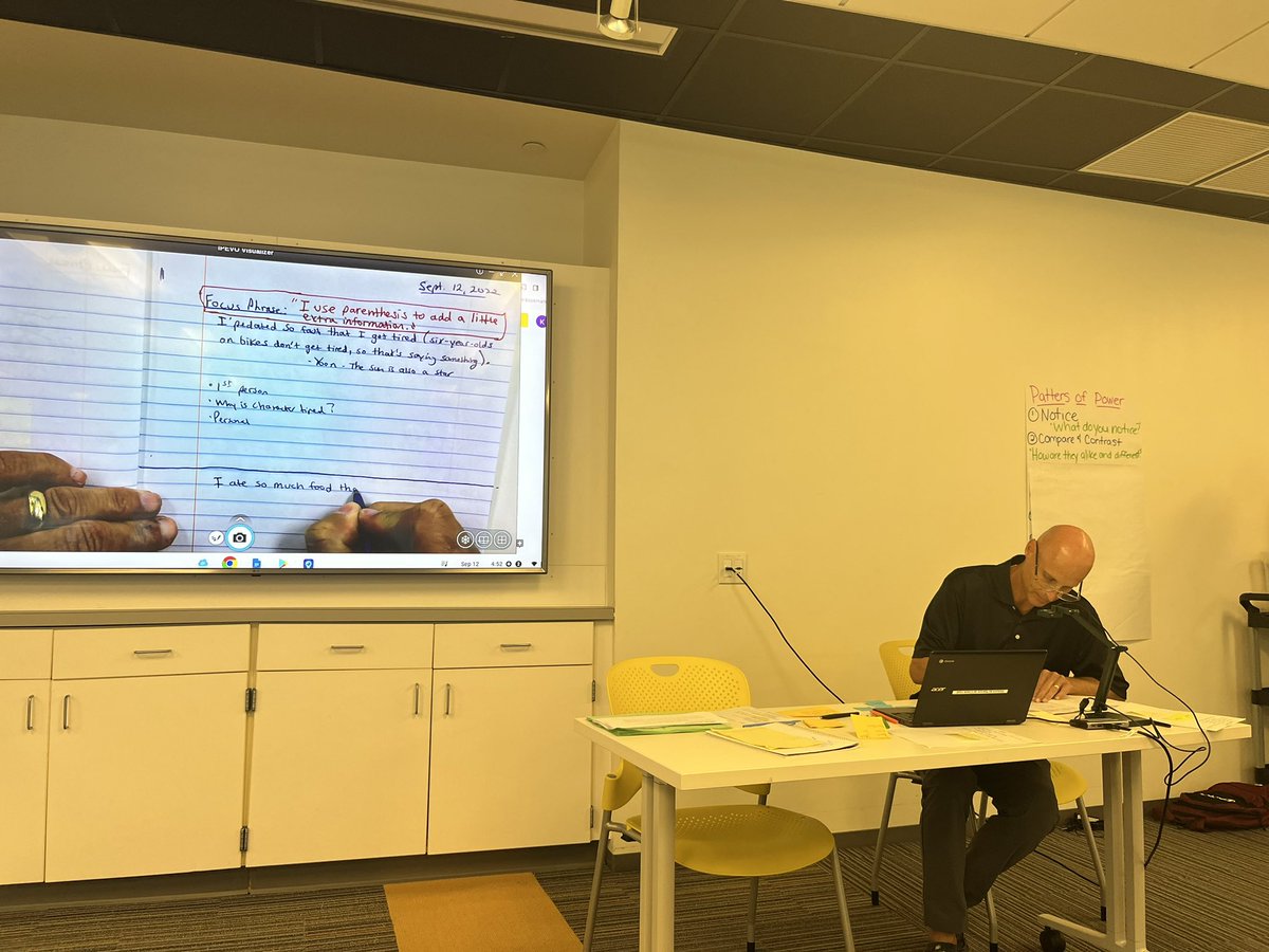 mrsdonnanreads's tweet photo. @GahannaJeffersn teachers getting introduced to the process of #PatternsofPower @MishlerGMSS @KristiGriff44 @writeguyjeff https://t.co/vL42LGCoi4