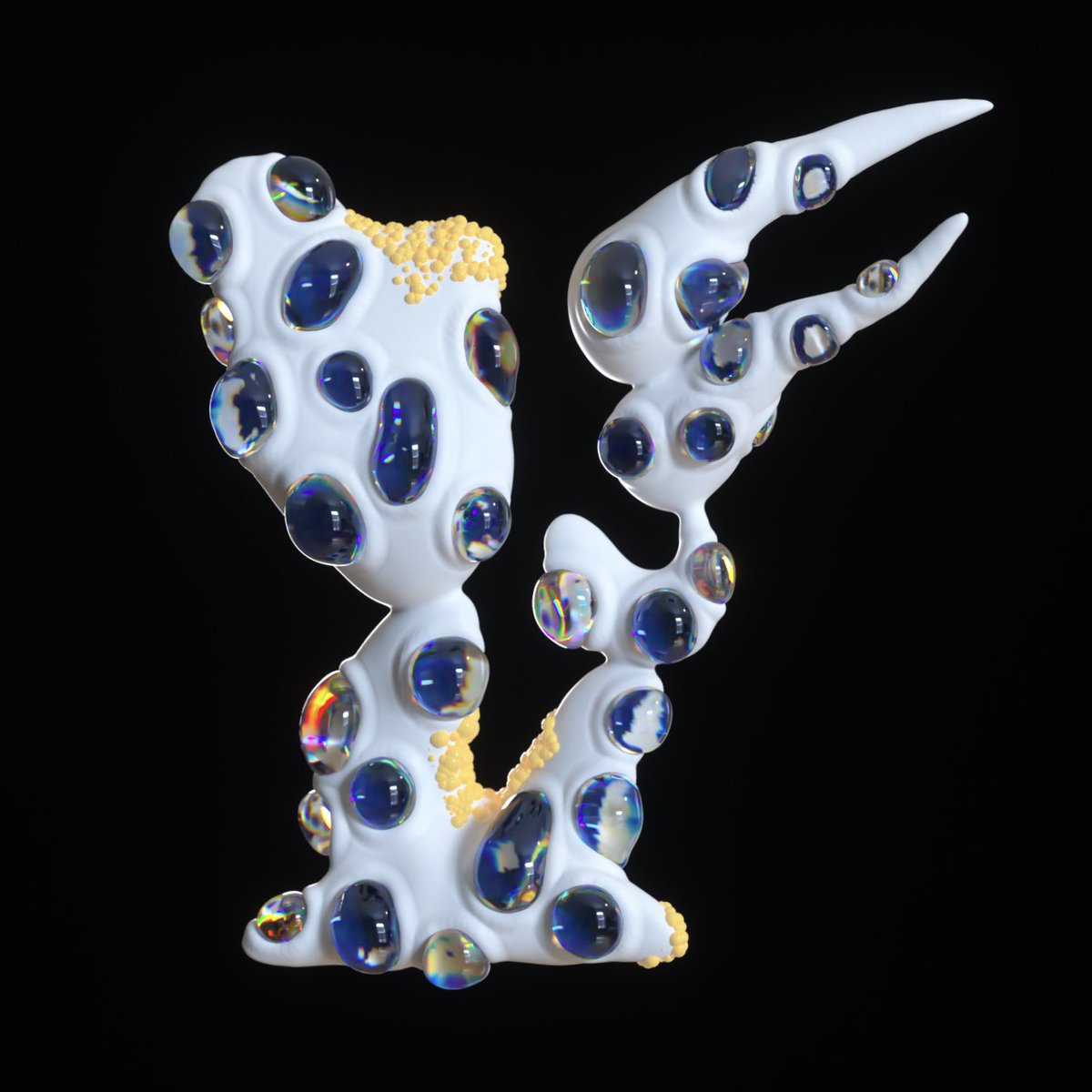 Jack_Sachs's tweet photo. Trying to copy this cool mushroom I found on the internet. A work in progress https://t.co/UoeL89dNSp