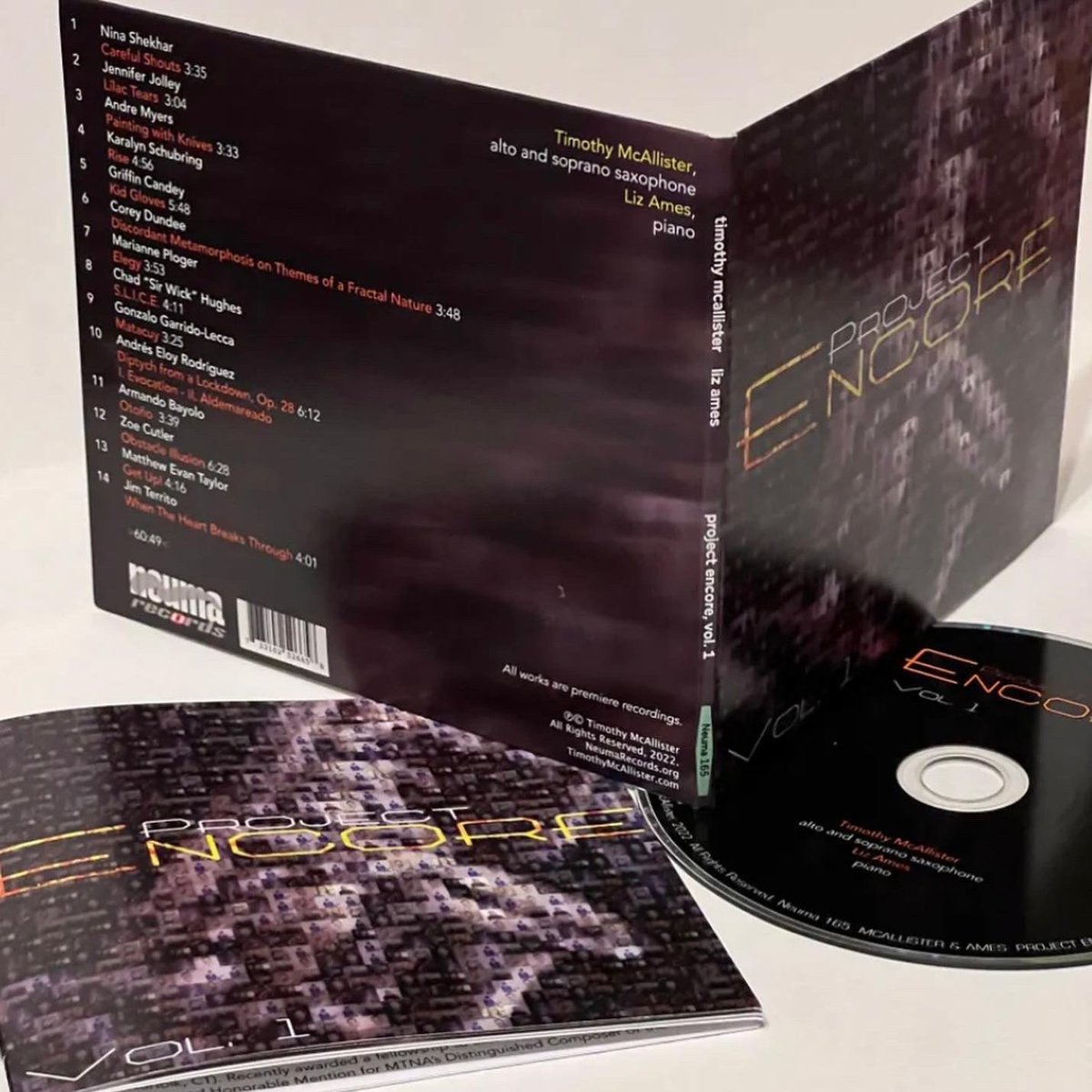 McAllisterSax's tweet photo. This Friday (9/16) on @neumarecords! 
#PROJECTENCORE 
🔗https://t.co/1vNxIKmC7q
Also ➡️https://t.co/KDfD6Ws0fa
#newmusic #saxophone #piano #mission #collaboration #curation #composers https://t.co/YZU3Lrap5l