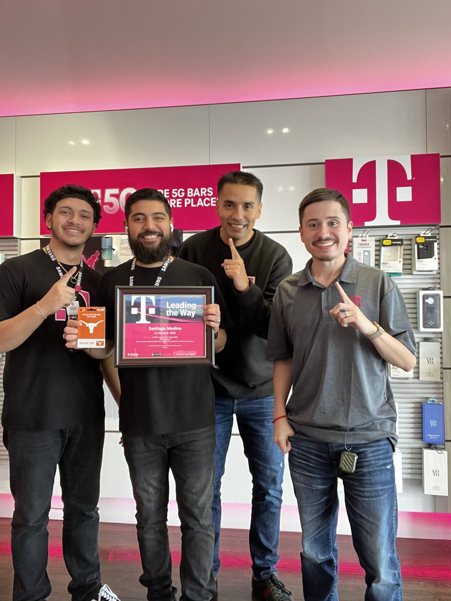 Shout out to the La Marque team who topped BIG 5 in August!! #achievers