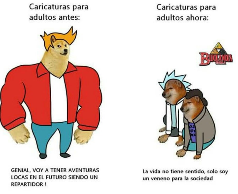 Un grande la serie de Futurama, de las mejores que hay animadas