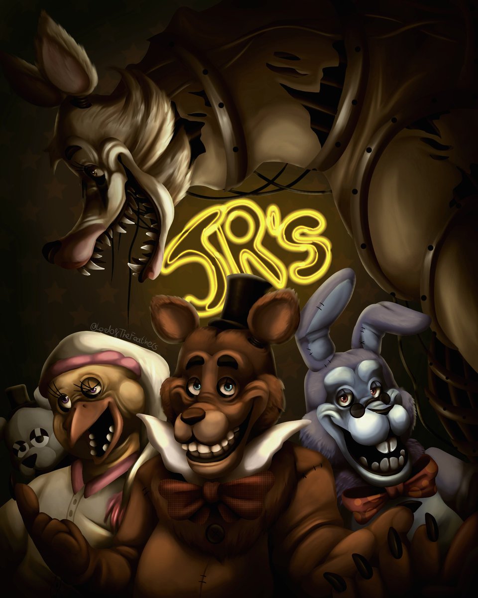 feathers_lord's tweet photo. Ayooo Made some JR's art :O hope you like ^^

#FNAF #fnafjrs https://t.co/OPMbSloPfX