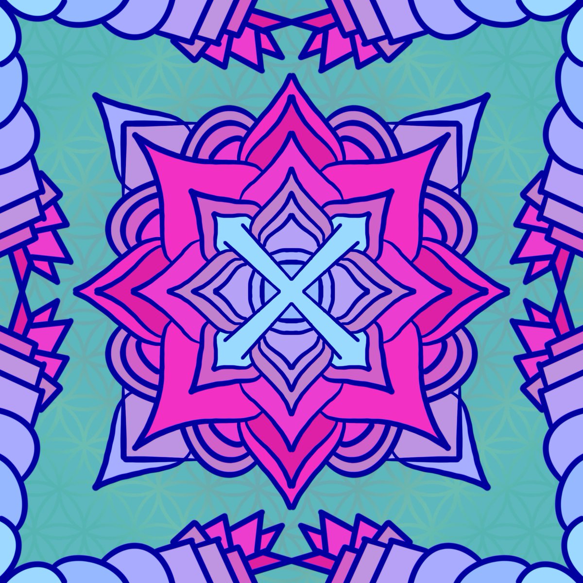 Matic Mandalas!!
☀️☀️
1 matic each
Mint here:
fractalvisions.art/pages/maticman…
<a href="/0xPolygon/">Polygon | POL</a> 
currently unrevealed on OpenSea
#mandala #matic #polygon