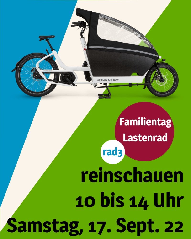 Familientag, Samstag, 17. September bei rad3