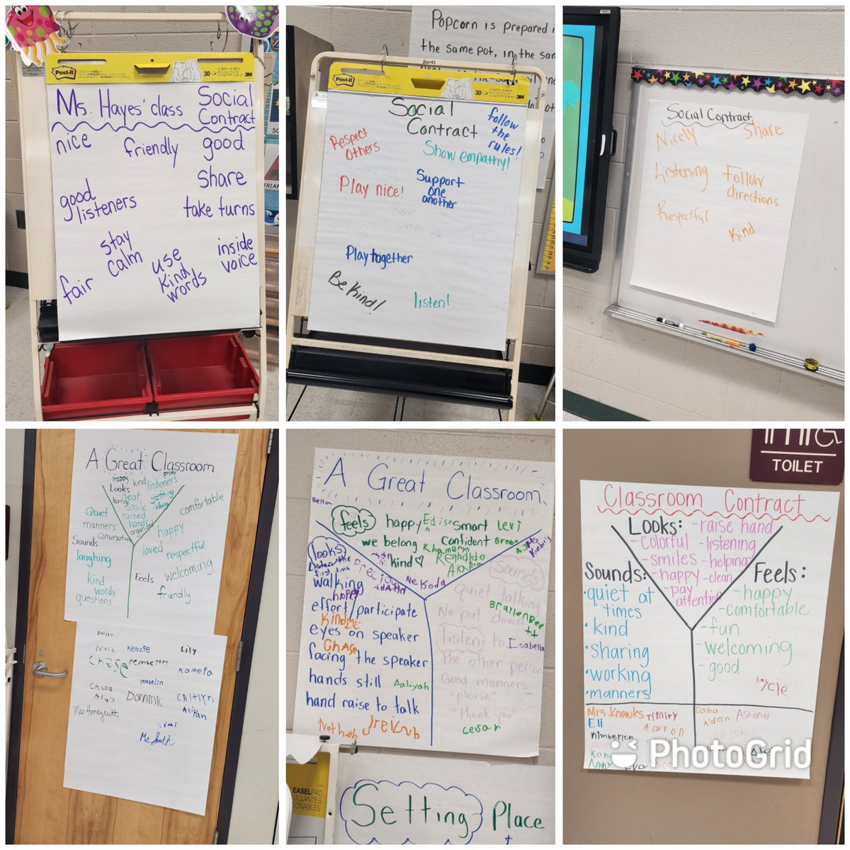 We are going strong and building connections with our classroom Social Contracts! When students communicate how they want to be treated, they are far more likely to treat others the same way. 

<a href="/ADelliSantiCKH/">Angelo DelliSanti</a> @IHeartCKH <a href="/flipflippen/">Flip Flippen</a> <a href="/Joy2Teach1/">CHANGE MAKER</a> <a href="/CDavisCoach/">Corinna Davis</a>