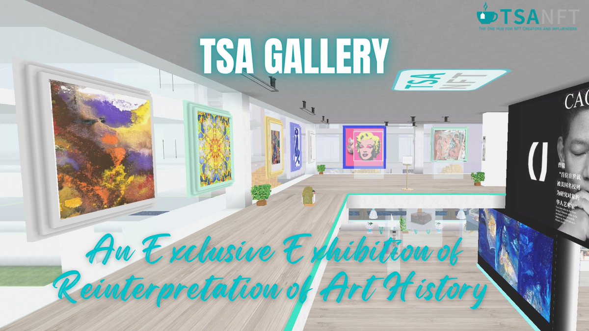 ArtTeaswap's tweet photo. 🎨An Exclusive Exhibition of Reinterpretation of Art History
Presented by TSA Gallery &amp; Curated by @___Philosopher_

Visit now: https://t.co/HHynnFZOUV
Explore this collection on #Opensea: https://t.co/KpjPADcbRY 

#contemporaryart #pablopicasso #cubism #nft #digitalartist https://t.co/kwYDmBBOo2
