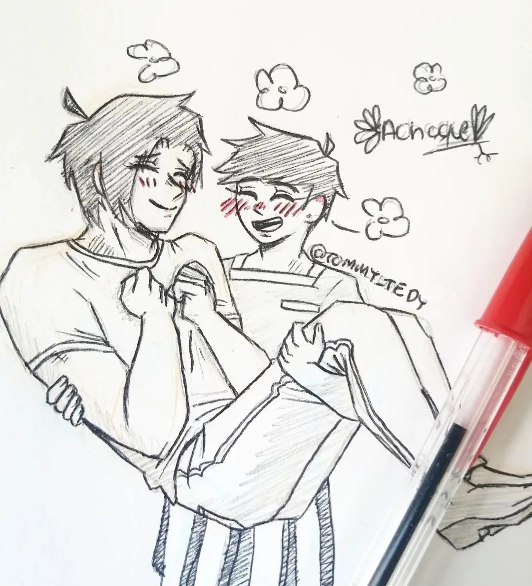 TedyTommy's tweet photo. 1/7
Esta semana estaré subiendo dibujos con referencias ✏ ♥ de 🌻Achaque🌱
#sketch #50YIE #Achaque #bazardeartelapaz #sketching #sketchbook #dibujos #mangastyle #dibujosalapiz #drawing #draw #drawthisinyourstyle #dibujotradicional #oc #ocdrawing #myoc #mystyle #comicartist https://t.co/DDi7FNy70B