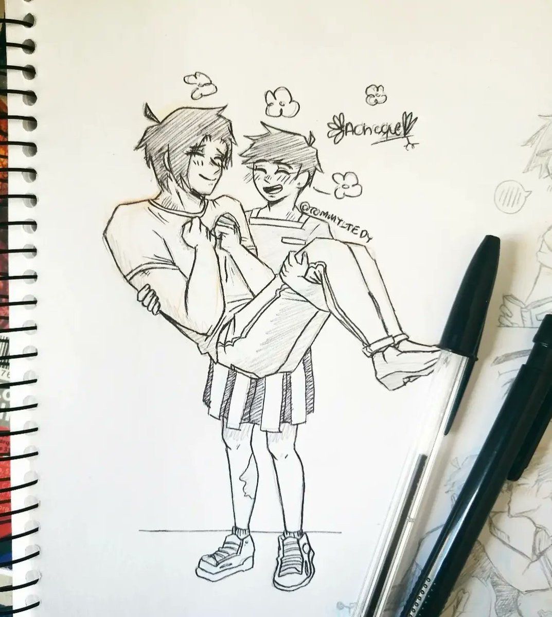 TedyTommy's tweet photo. 1/7
Esta semana estaré subiendo dibujos con referencias ✏ ♥ de 🌻Achaque🌱
#sketch #50YIE #Achaque #bazardeartelapaz #sketching #sketchbook #dibujos #mangastyle #dibujosalapiz #drawing #draw #drawthisinyourstyle #dibujotradicional #oc #ocdrawing #myoc #mystyle #comicartist https://t.co/DDi7FNy70B