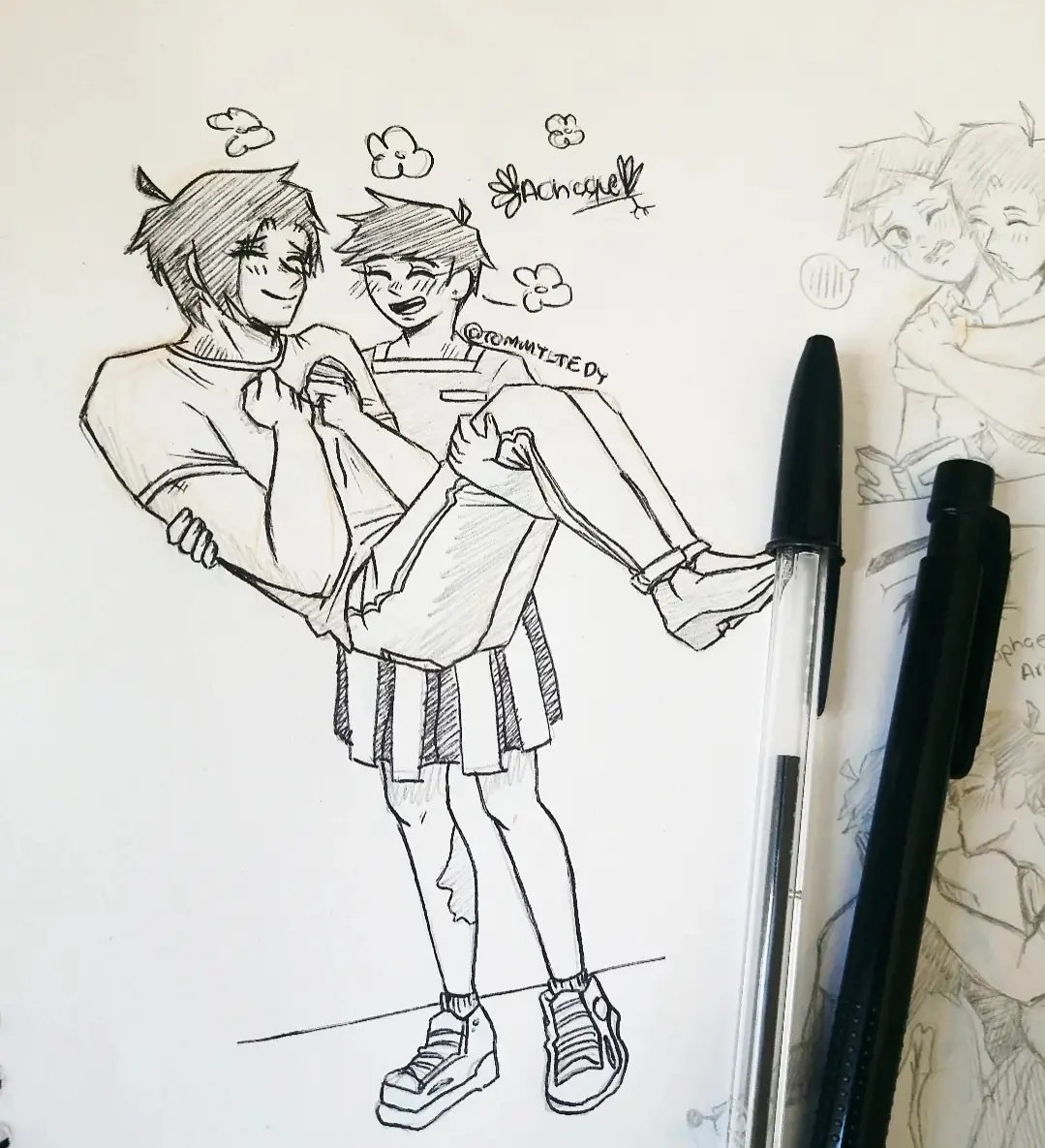 TedyTommy's tweet photo. 1/7
Esta semana estaré subiendo dibujos con referencias ✏ ♥ de 🌻Achaque🌱
#sketch #50YIE #Achaque #bazardeartelapaz #sketching #sketchbook #dibujos #mangastyle #dibujosalapiz #drawing #draw #drawthisinyourstyle #dibujotradicional #oc #ocdrawing #myoc #mystyle #comicartist https://t.co/DDi7FNy70B