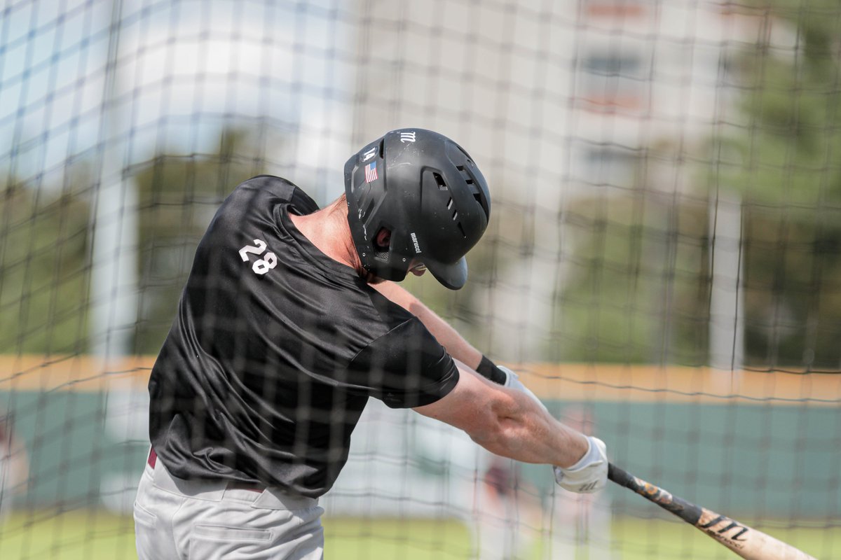 Wrapping up the first fall practice with some swings