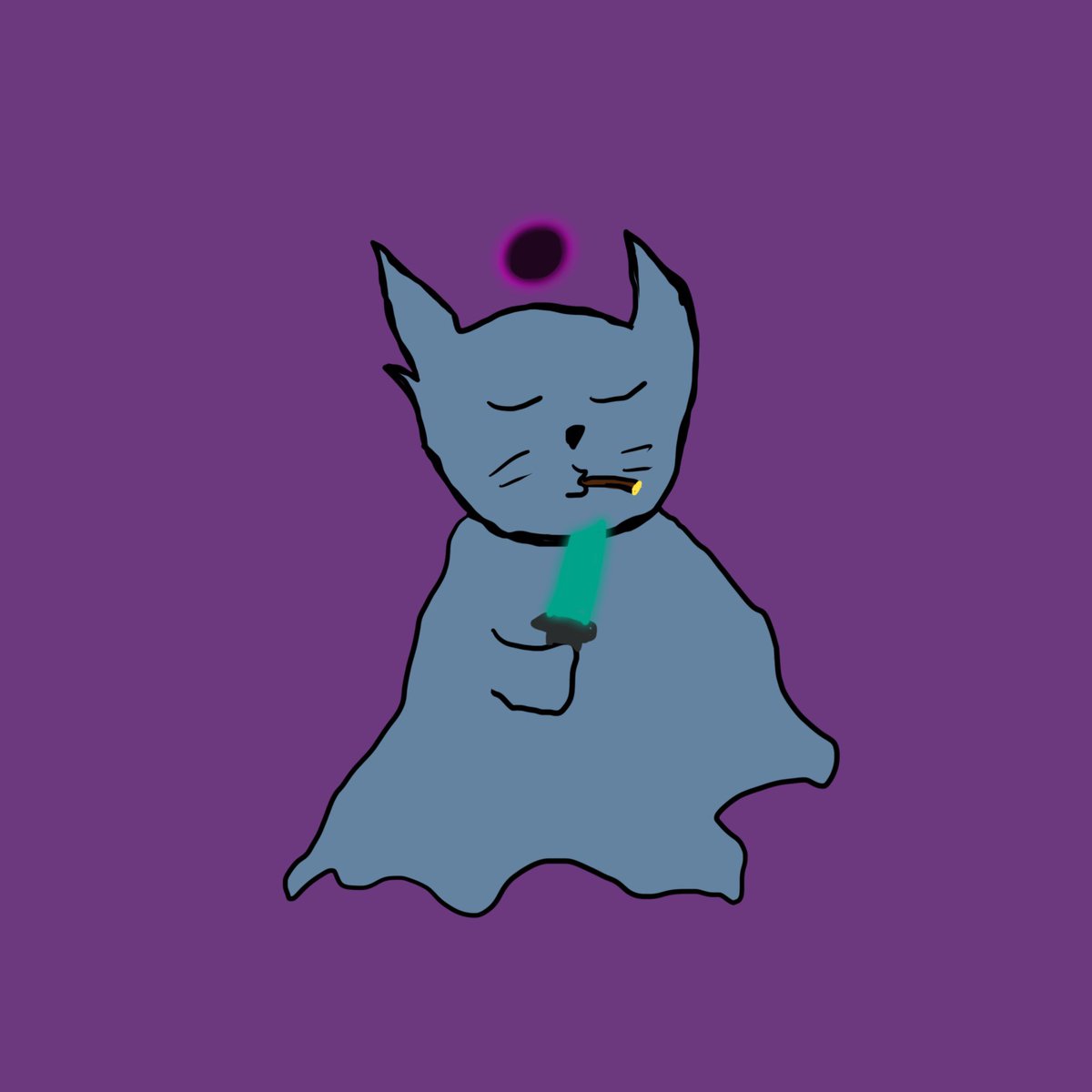 Planet meowzer @randoms_eth #CatSratches <a href="/FelineFiendz/">Fiendz</a>