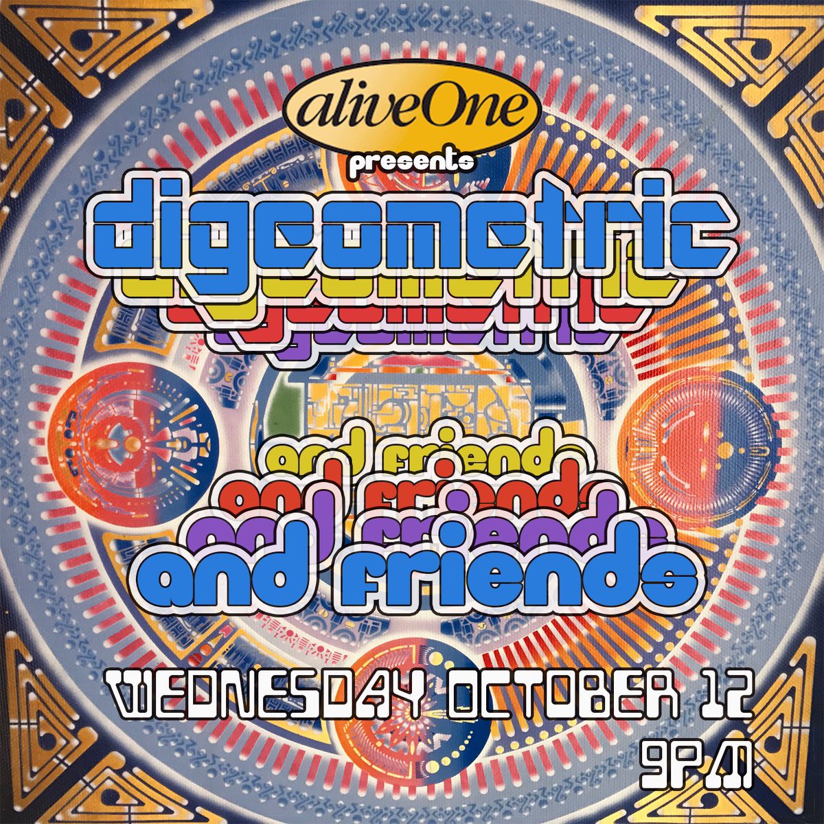 We’re back at @aliveOneChi Wednesday October 12!!!