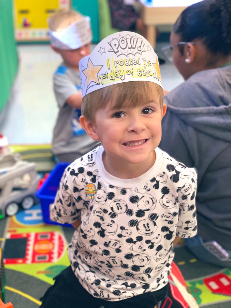 PRHS_Preschool's tweet photo. Such an epic frist day of school. We are so happy to have our students back on camps. Day 1 was filled with smiles from start to finish. Our favorite quote of the day “I really love school” ~Travis. https://t.co/YlodzWhjUW