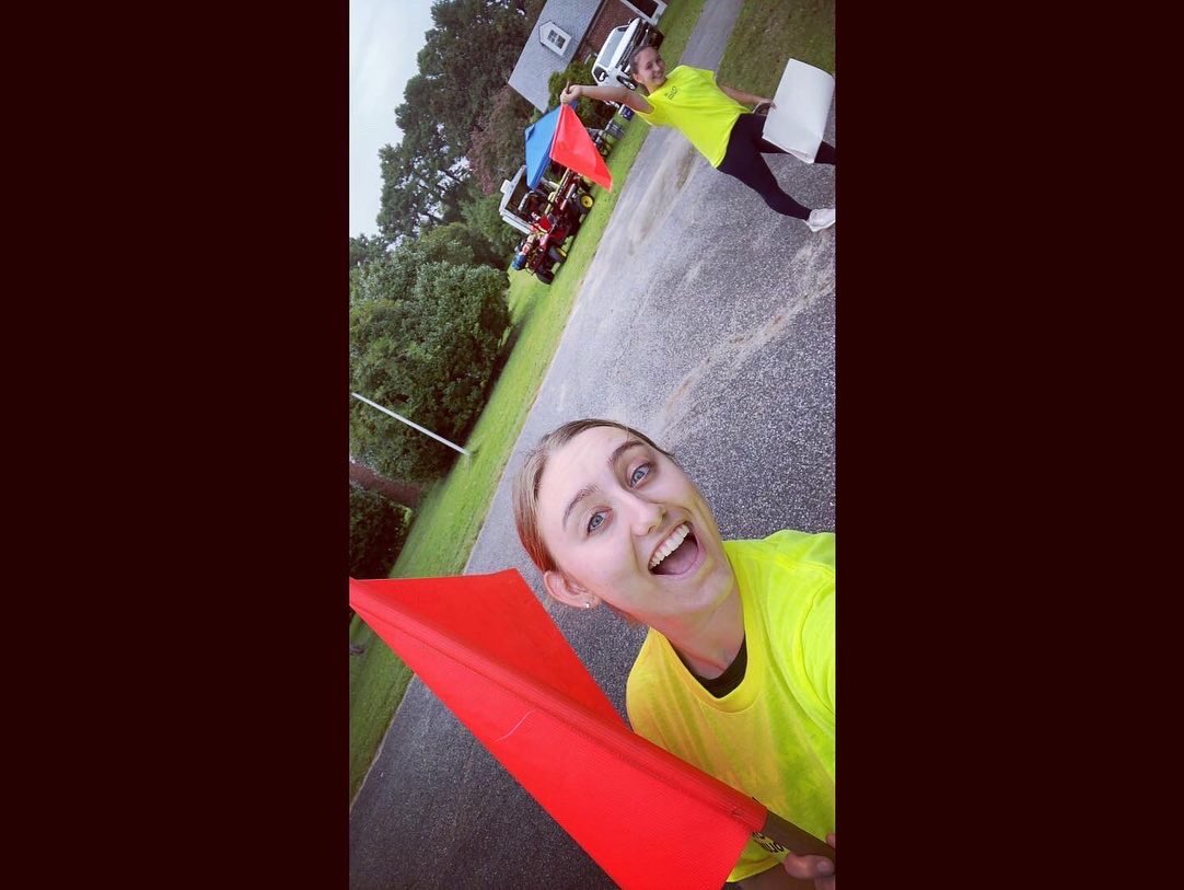 WMTribeWGYM's tweet photo. Bright and early the next morning, we got to support the tri-athletes, one of them being Coach Brittney, at the Patriot Sprint Triathlon! 🏊‍♀️🚴‍♀️🏃‍♀️

#GoTribe #outinthecommunity https://t.co/14fDCDIpbq