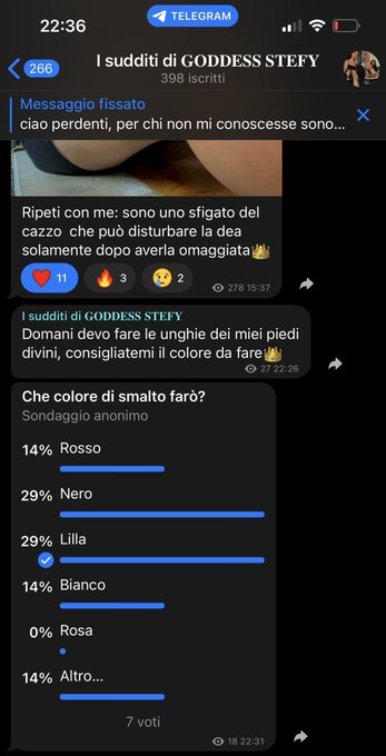 Watch ♛ 𝐆𝐎𝐃𝐃𝐄𝐒𝐒 𝐒𝐓𝐄𝐅𝐘 ♛ OnlyFans 12.99$'s leaked NSFW photo on TwXstars