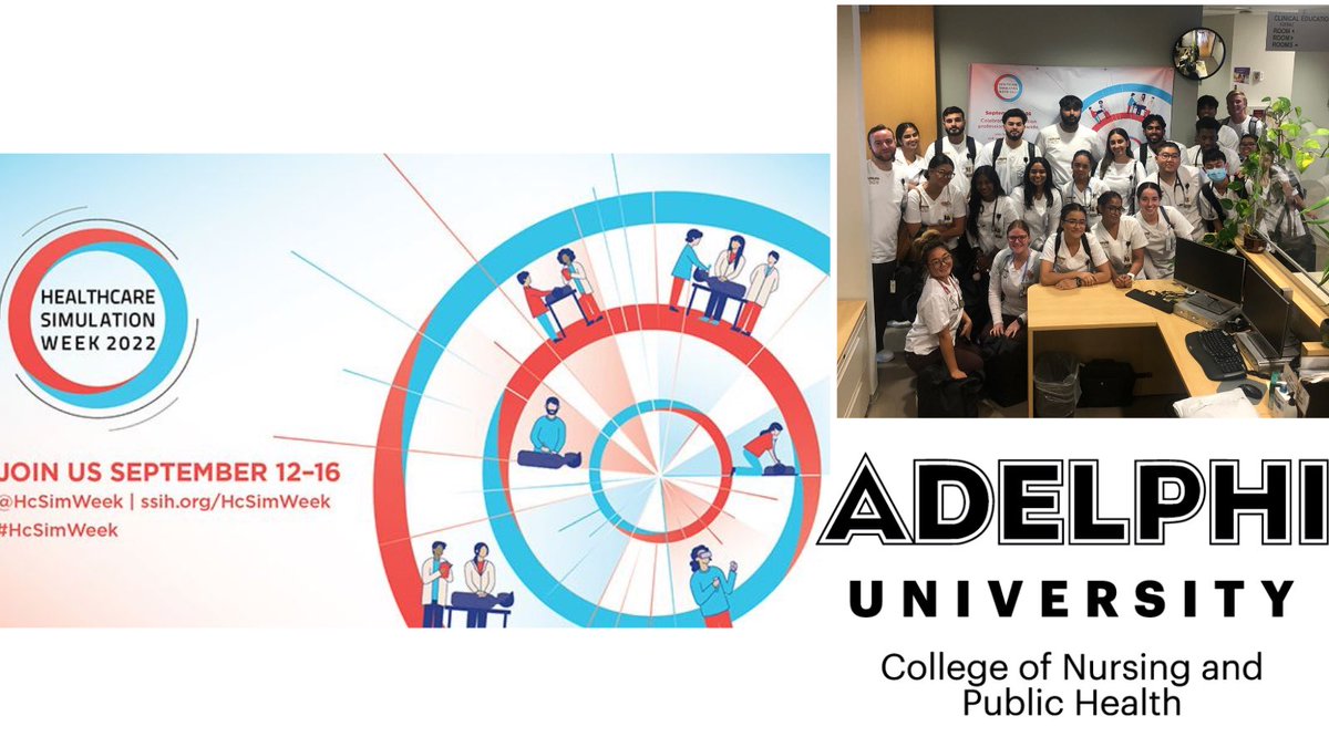 CNPH is proud to be participating in Healthcare Simulation Week! 

Adelphi's Clinical Education &amp; Simulation Lab is where we translate theory into practice &amp; we are excited to highlight our incredible hands-on learning center &amp; our invaluable CESiL staff all week!

#hcsimweek22