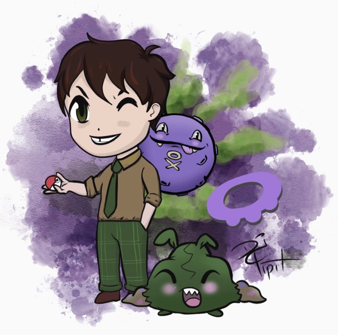 Dj_tipit's tweet photo. @wendy321rs First one is a couple years old now, if you can’t tell I’m a Pokémon nerd https://t.co/u4RyfhJx5Y